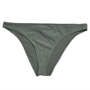 Aerie Olive Green OG Cheeky Bikini Swim Bottom Size XL